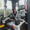 DW-20 1.8TON multifunktion med kabinen mini gravemaskine til konstruktion
