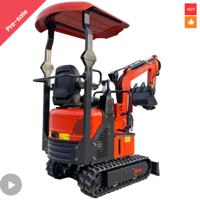 Construcție rezidențială pilot EPA de miniexcavator de 1,3 tone