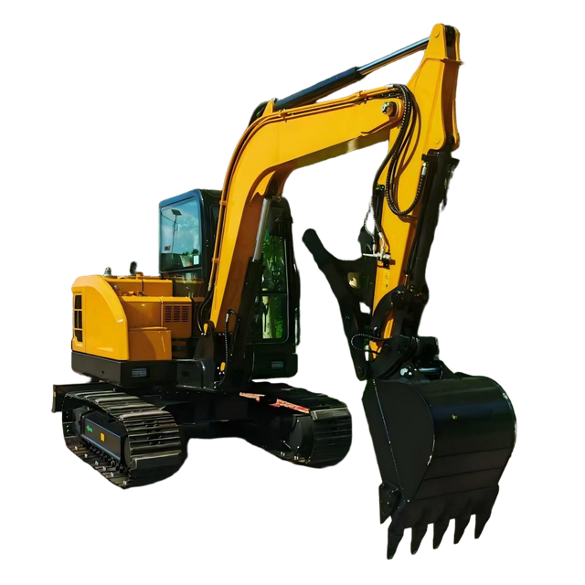 DW-60 Hot Sale 6 Ton Construction Machine Mini Small Compact Excavator Digger