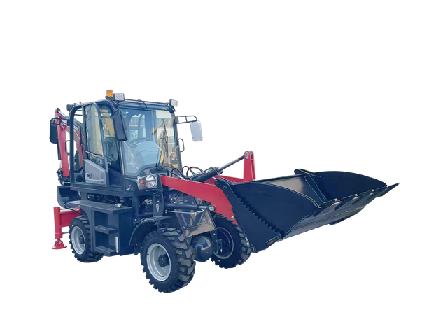 RDT-300L Joystick Exkavatör Backhoe Loader
