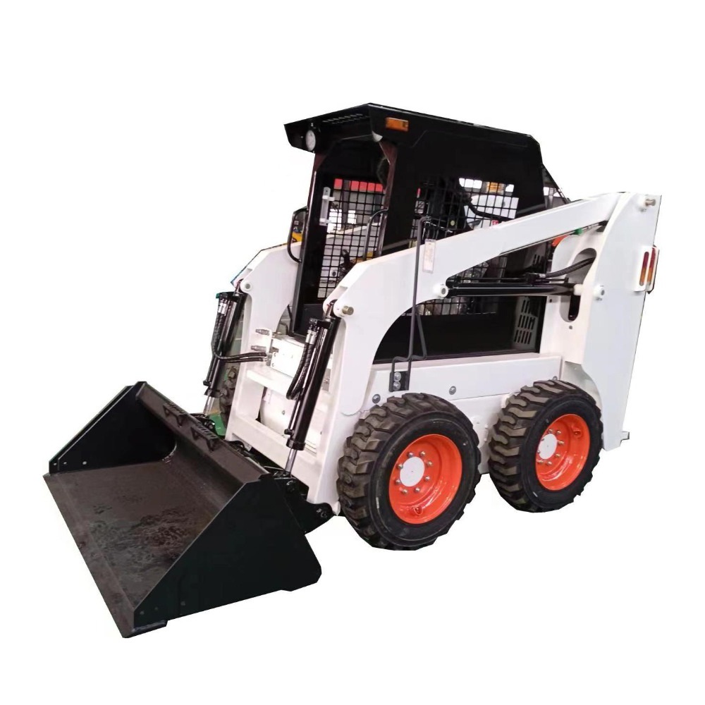 HJ60 45KW 2.8ton Tekerlek Skid Steer Yükleyicisi Nominal Yükle 850kg