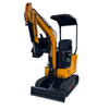 DW-10A 850kg 7kw ev için en ucuz sarı mini ekskavatör