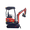 DW-17A 1.4ton Swing Boom Popüler Mini Excavator