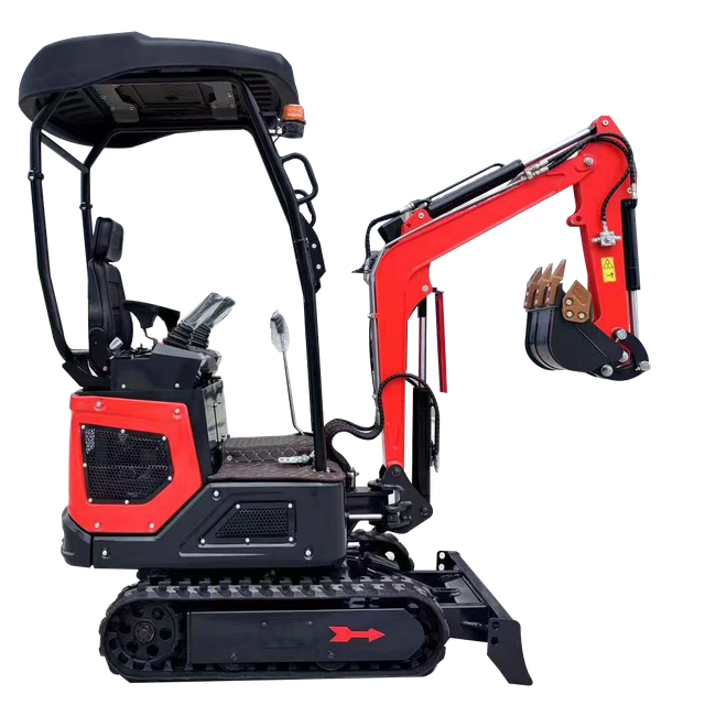 DW-12 900kg Yeni Büyük Alan Her iki taraf da mikro ekskavatörü kontrol et