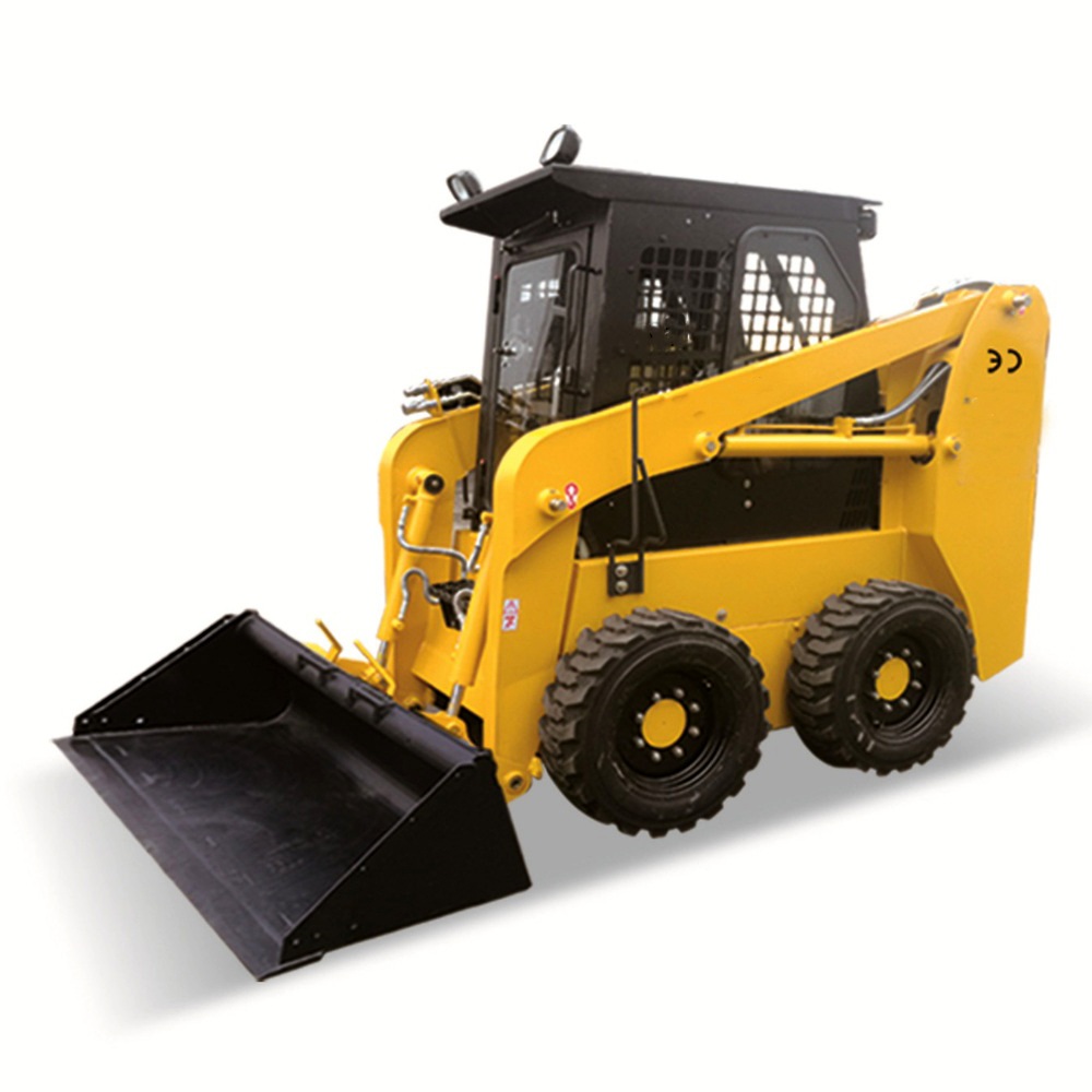 HJ40 40hp 2300kgs Ağırlık Tekerlek Skid Steer Loader