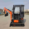 DW-15A 1300kgs genişlik alan mini ekskavatör manzara için