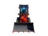 RDT-350L 3500kgs Joystick Exkavator Backhoe Loader