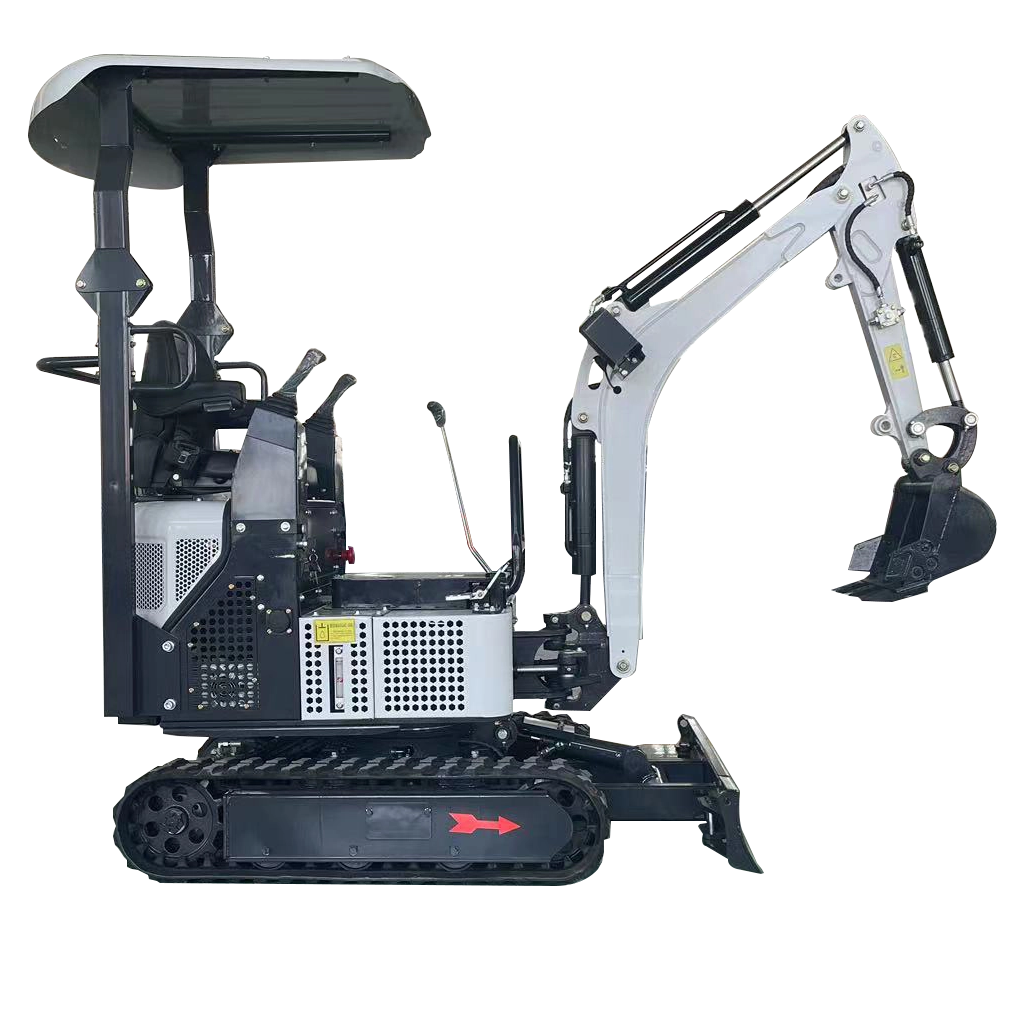 DW-15E 1500 kg Electric Li Battery Bucket Crawler Mindest Micro Mini Digger Excavator med hurtig kobling