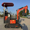 DW-15A 1300kgs genişlik alan mini ekskavatör manzara için