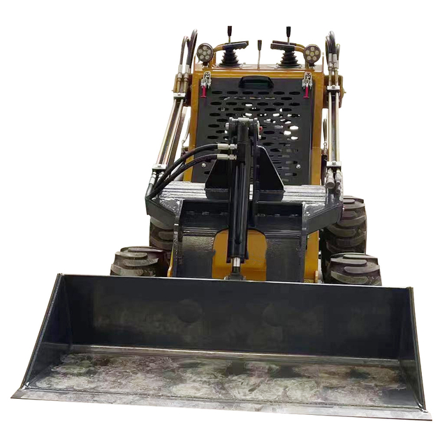 HJ380 380kg Mini Tekerlek Skid Steer Yükleyici EPA 26HP benzinli motor