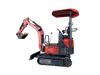 DW-15E 1500 kg Electric Li Battery Bucket Crawler Mindest Micro Mini Digger Excavator med hurtig kobling