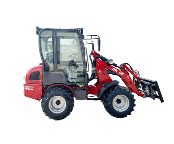 Mini incarcator pe pneuri Diesel de 800 kg Lucrari de constructii