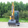 DW-36S 3800 kg Boom Swing foldbar blad mini gravemaskine til vej