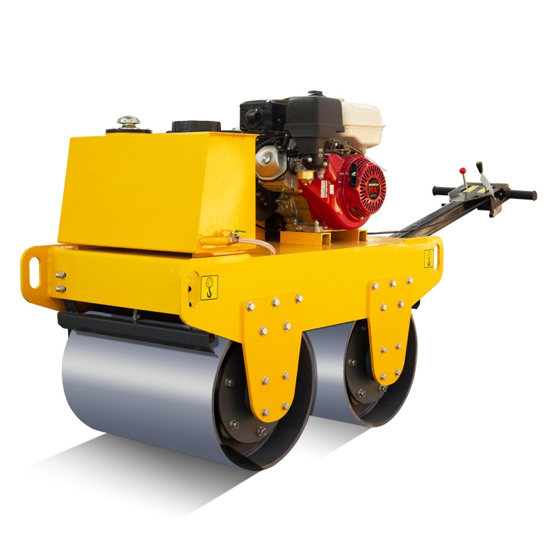 RDT-S600 600 kg går bag dobbelt tromme road rulle