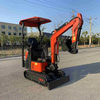 DW-15A 1300kgs genişlik alan mini ekskavatör manzara için