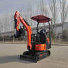 DW-15A 1300kgs genişlik alan mini ekskavatör manzara için