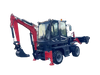 RDT-300L Joystick Exkavatör Backhoe Loader