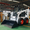 HJ45 2700kg 37kW Tekerlek Skid Steer Loader iç iş için