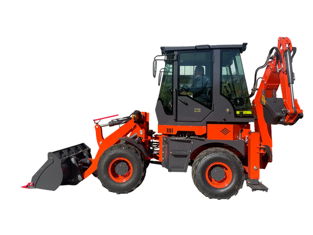 RDT-350L 3500kgs Joystick Exkavator Backhoe Loader