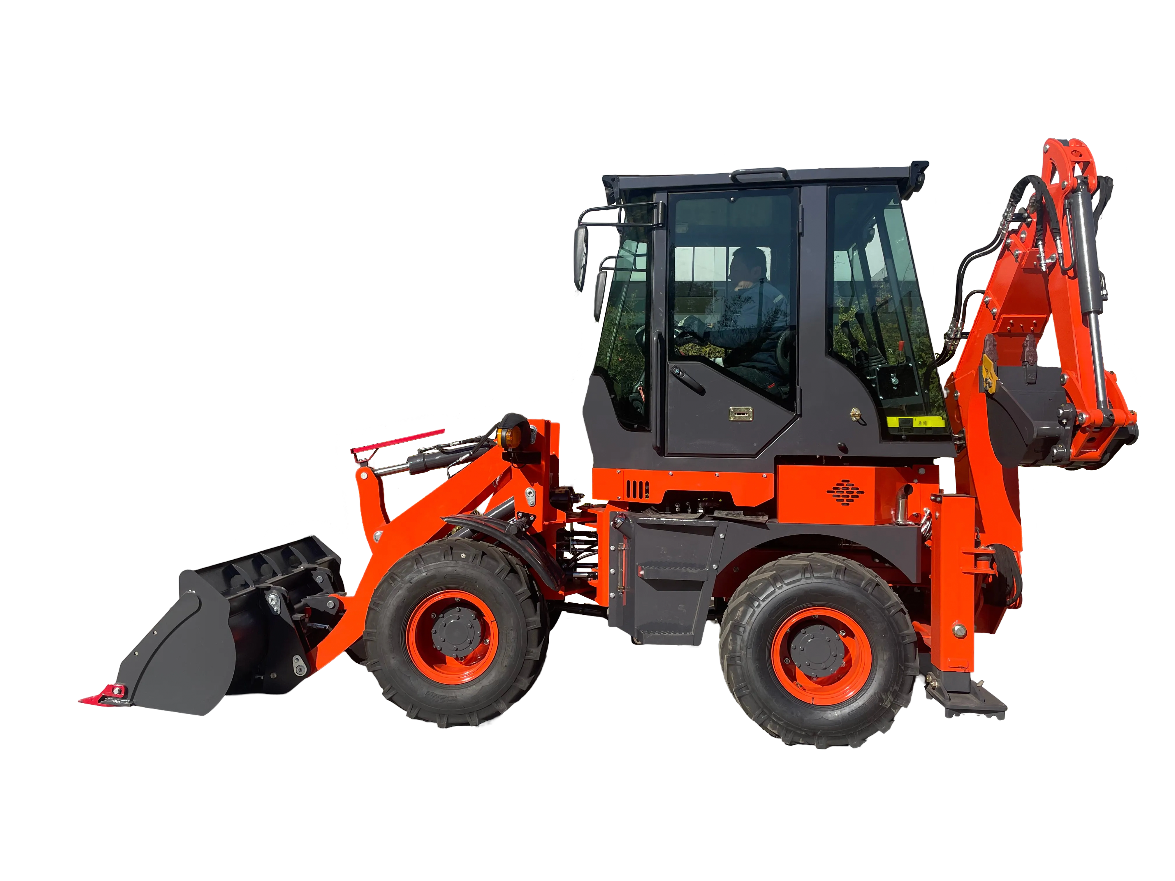 RDT-350L 3500kgs Joystick Exkavator Backhoe Loader