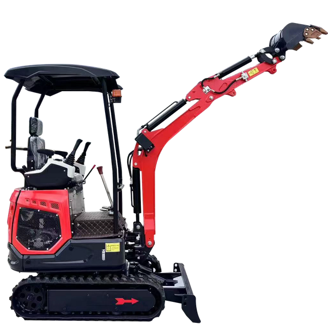 DW-10PRO 1000kg Yeni Büyük Alan Her iki taraf da mikro ekskavatörü kontrol edin