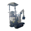 DW-13E 1300 kg Electric Li Lithium Battery Micro Mini Digger Gravemaskine med hurtig kobling