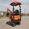 DW-15A 1300kgs genişlik alan mini ekskavatör manzara için