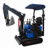 DW-13B 1100Kg អ្នកជីកខ្នាតតូចធារាសាស្ត្រធារាសាស្ត្រសម្រាប់កសិកម្ម