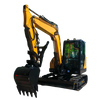 DW-60 Hot Sale 6 Ton Construction Machine Mini Small Compact Excavator Digger