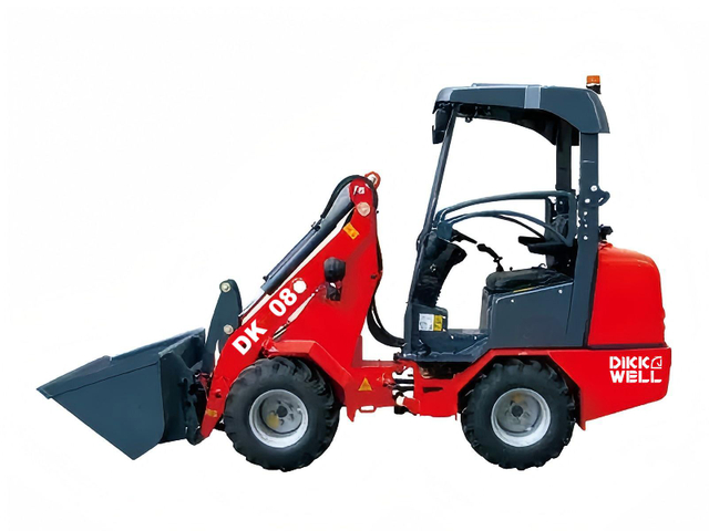 DW-08 800kg Mini Dizel Tekerlek Kompakt Yüksek Performanslı Yükleyici