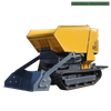 C1000L 1000kg Mini Track Dumper, Efficient Crawler Design