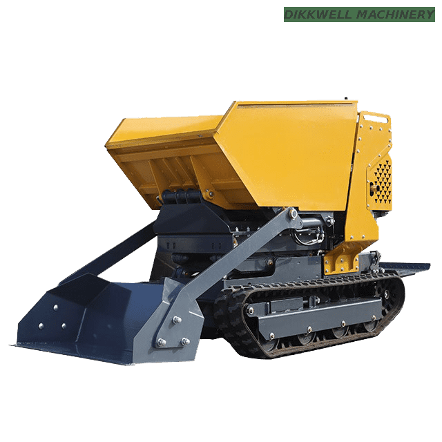 C1000L 1000kg Mini Track Dumper, Efficient Crawler Design